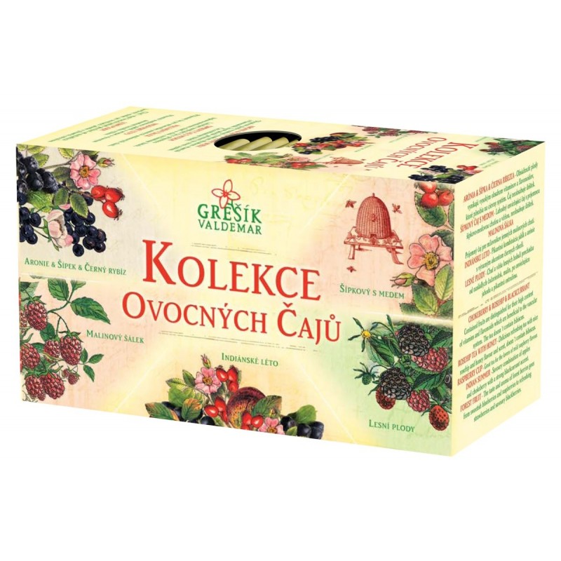 Kolekce ovocných čajů Kolekce ovocných čajů