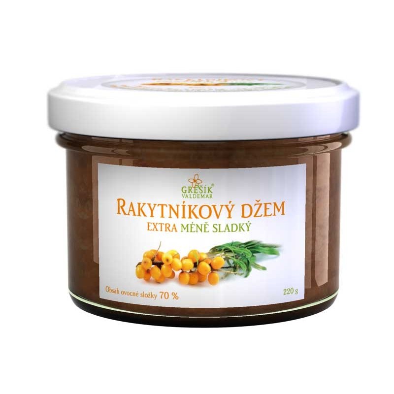 Džem Rakytníkový extra Méně sladký Džem Rakytníkový extra Méně sladký