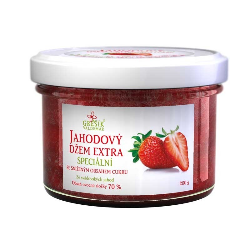 Džem Jahodový extra Speciální Džem Jahodový extra Speciální